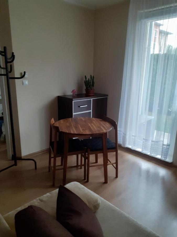 Sloneczny Apartament Z Malym Ogrodkiem Wejherowo Kültér fotó